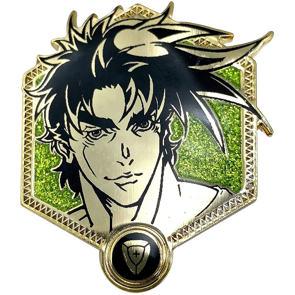 Jojo's Bizarre Adventure Golden Joseph Enamel Pin Bild 1