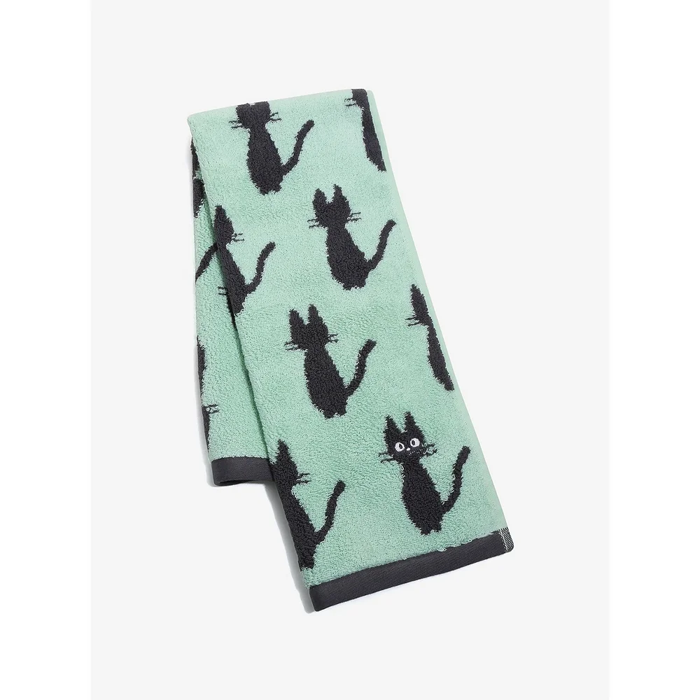 Kiki's Delivery Service Jiji Silhouette Wash Towel Bild 1