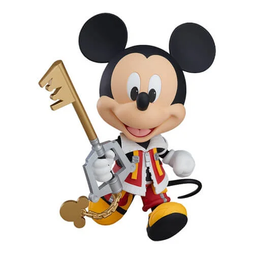 Kingdom Hearts 2 King Mickey Nendoroid Actionfigur Bild 1