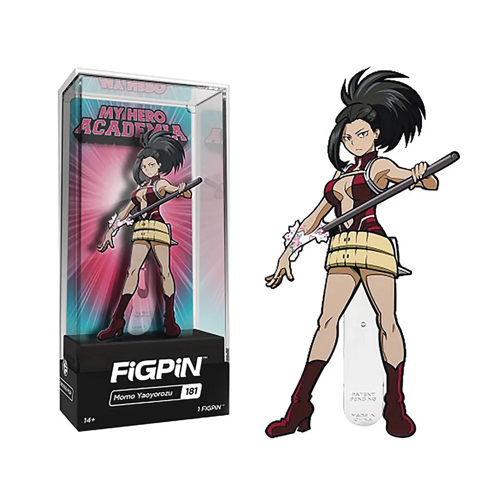 My Hero Academia Momo Yaoyorozu FiGPiN Enamel Pin Bild 1