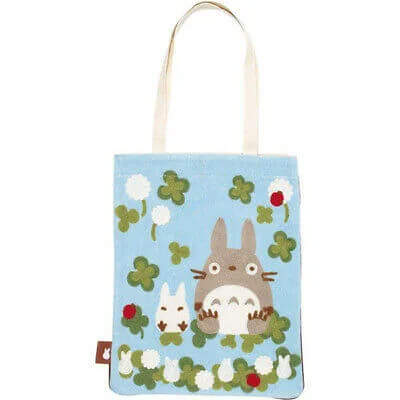 My Neighbor Totoro Totoro Among Clovers Tote Bag Bild 1