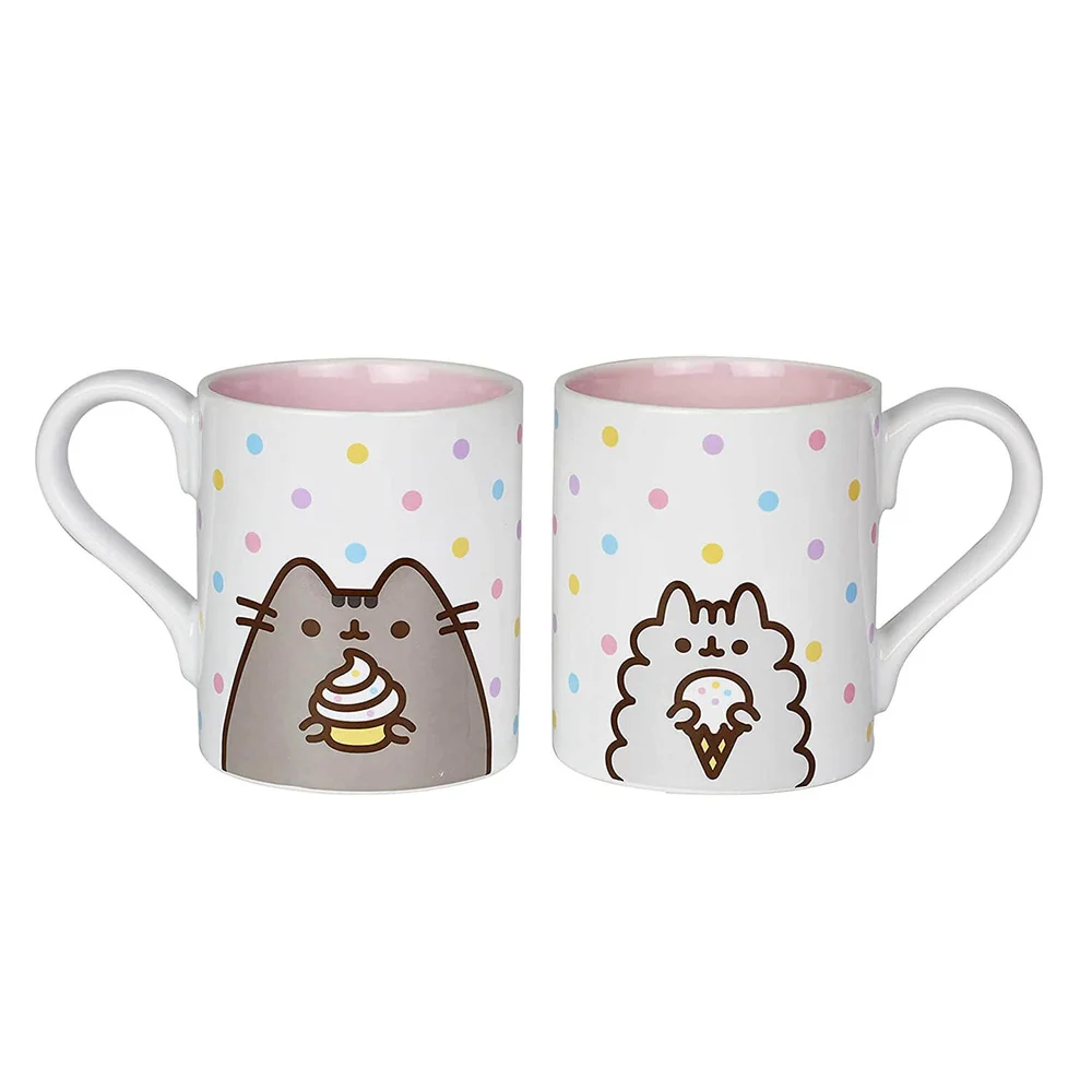 Pusheen the Cat and Stormy the Cat Mug Set Bild 1