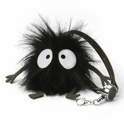 Spirited Away Soot Sprite Handbag Reel Key Holder Bild 1