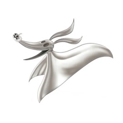 Disney The Nightmare Before Christmas Zero Pewter Lapel Pin Bild 1