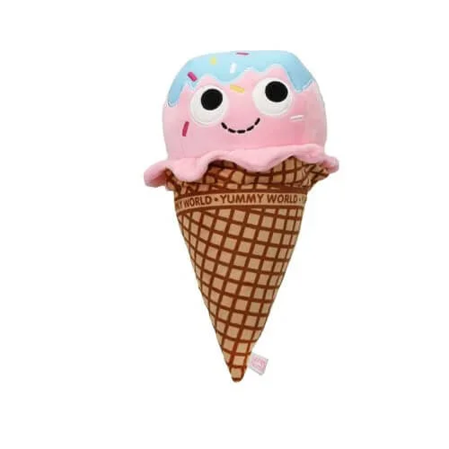 Yummy World Walter Waffle Cone Ice Cream mittelgroße Plüschfigur Bild 1