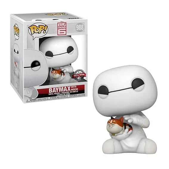Disney Big Hero 6 Baymax EXC Pop! 15 cm Vinylfigur Bild 1