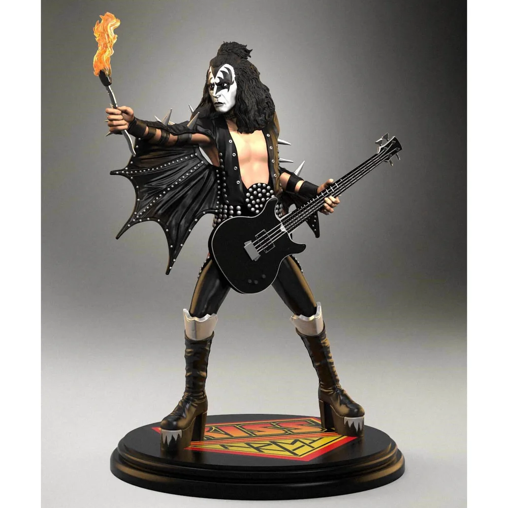 Knucklebonz Kiss Rock Iconz Figur im Maßstab 1:9 The Demon (ALIVE!) 20 cm Bild 1