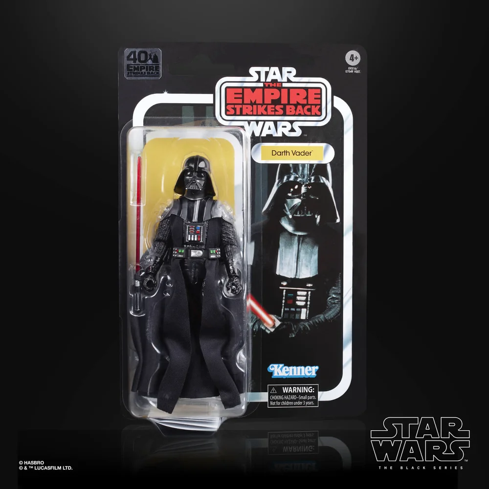 Hasbro The Black Series Star Wars 40th Anniversary Empire Strikes Back Darth Vader Actionfigur Bild 1