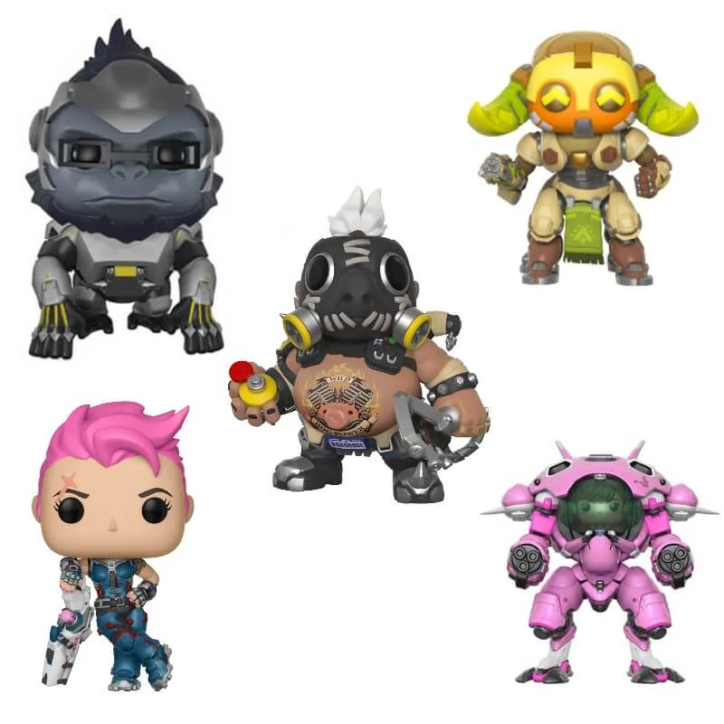 Overwatch - Tank Heroes - Funko Pop! Vinyl Kollektion Bild 1