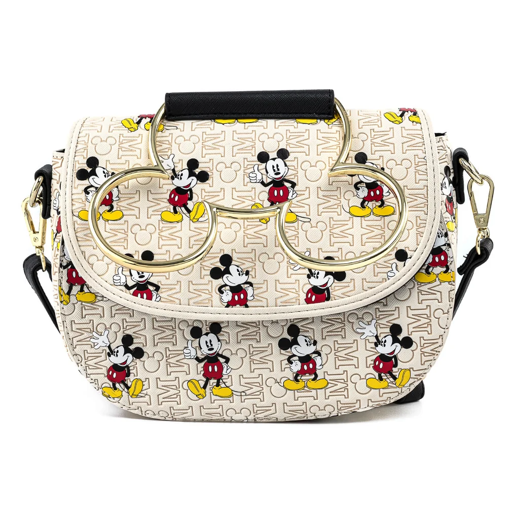 Loungefly Disney Mickey Mouse Hardware Aop Umhängetasche Bild 1