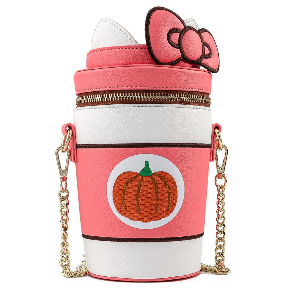 Loungefly Hello Kitty Pumpkin Spice Kitty Cup Umhängetasche Bild 1