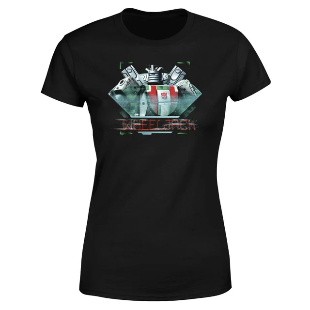 Transformers Wheeljack Glitch Damen T-Shirt - Schwarz