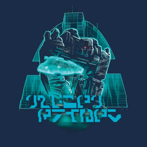Transformers Megatrons Rage Damen T-Shirt - Navy