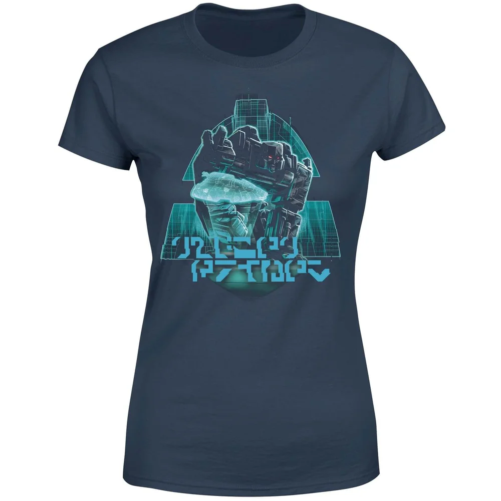 Transformers Megatrons Rage Damen T-Shirt - Navy - XS Bild 1
