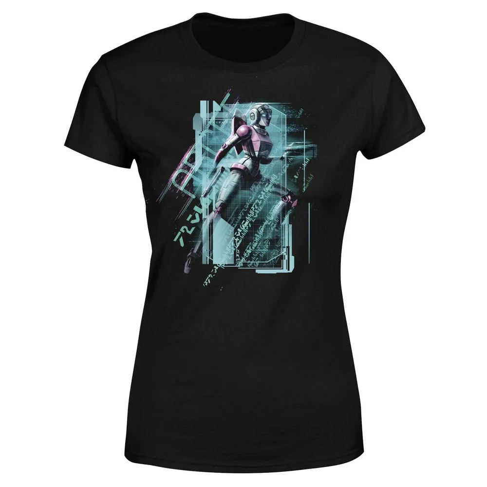 Transformers Arcee Tech Damen T-Shirt - Schwarz - XS Bild 1