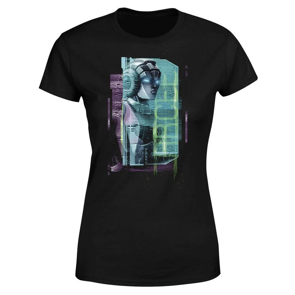 Transformers Arcee Glitch Damen T-Shirt - Schwarz - XS Bild 1