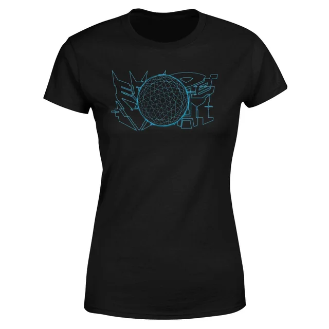 Transformers War For Cybertron Damen T-Shirt - Schwarz