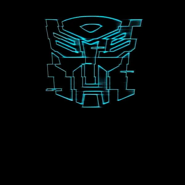 Transformers Autobot Glitch Unisex T-Shirt - Schwarz
