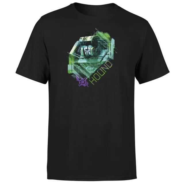Transformers Hound Glitch Unisex T-Shirt - Schwarz