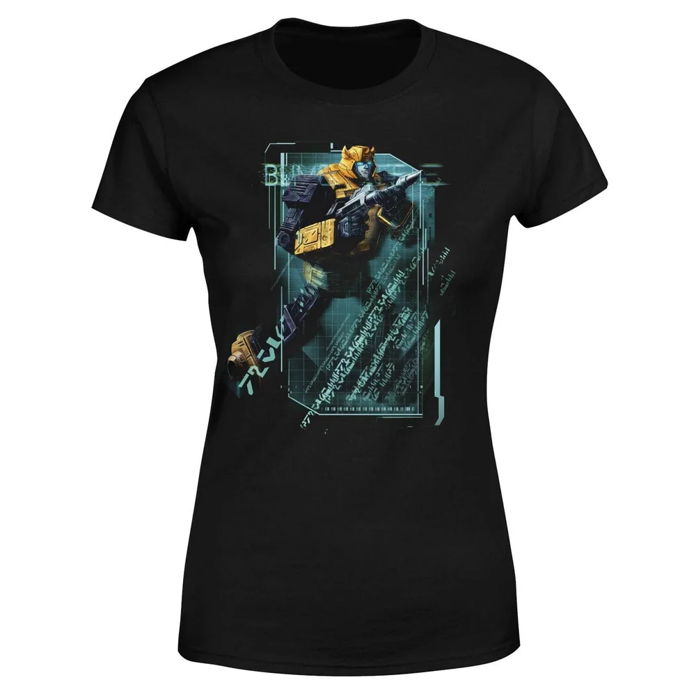 Transformers Bumble Bee Tech Damen T-Shirt - Schwarz - XS Bild 1