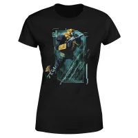 Transformers Bumble Bee Tech Damen T-Shirt - Schwarz - undefined undefined