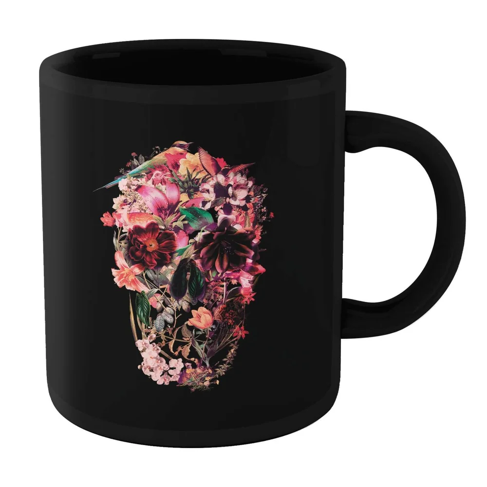 Ikiiki Bird Skull Mug - Black Bild 1