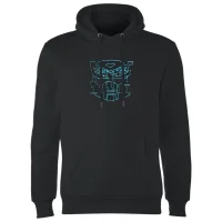 Transformers Autobot Glitch Hoodie - Schwarz