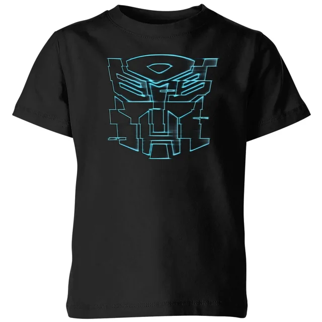 Transformers Autobot Glitch Kinder T-Shirt - Schwarz