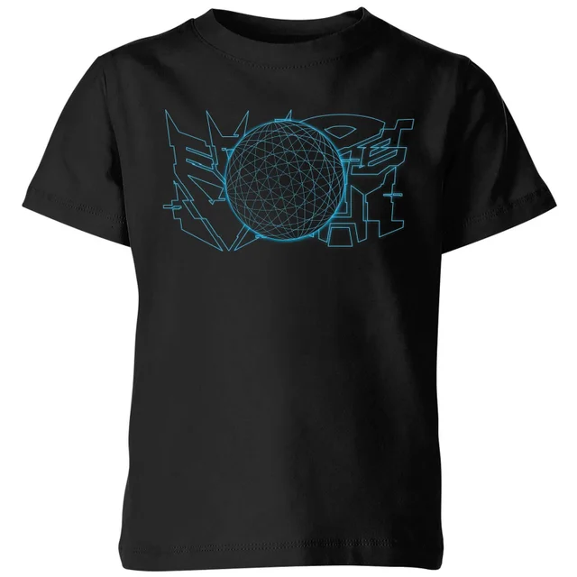 Transformers War For Cybertron Kinder T-Shirt - Schwarz