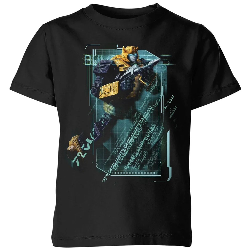 Transformers Bumble Bee Tech Kinder T-Shirt - Schwarz - 3-4 Jahre Bild 1