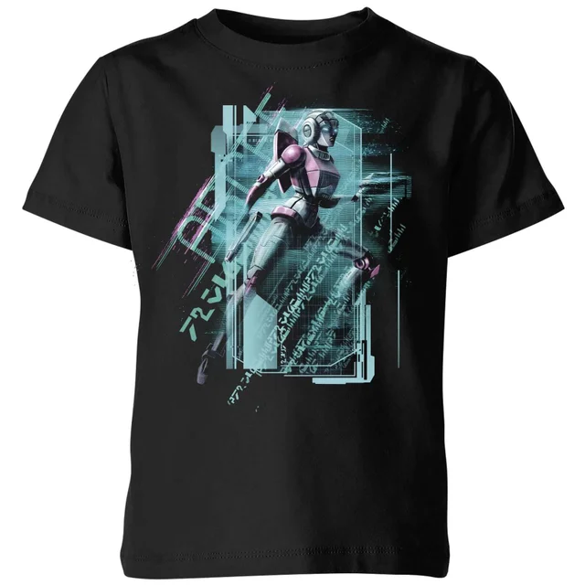 Transformers Arcee Tech Kinder T-Shirt - Schwarz