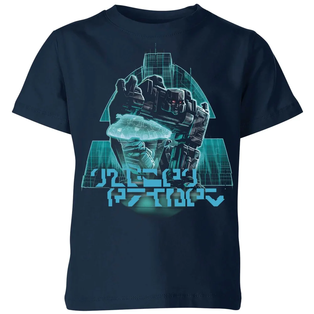 Transformers Megatrons Rage Kinder T-Shirt - Navy - 3-4 Jahre Bild 1