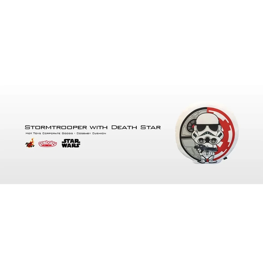 Hot Toys Cosbaby Star Wars Kissen - Stormtrooper mit Todesstern Bild 1