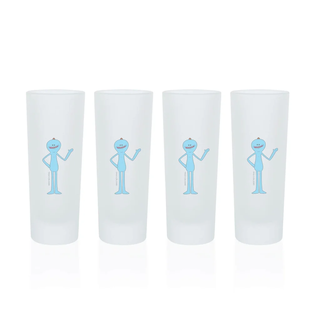 Mr Meeseeks Shot Glasses - Set of 4 Bild 1