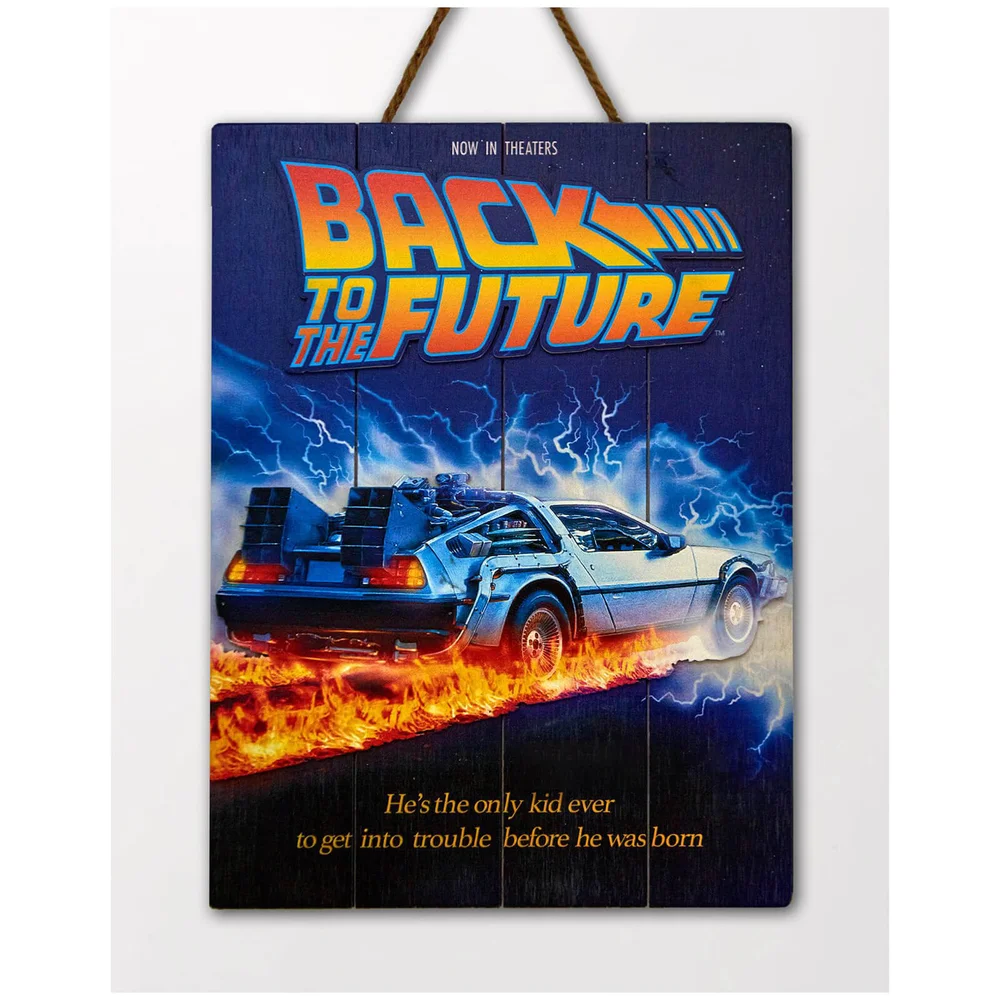 Doctor Collector Back to the Future WoodArts 3D-Druck Bild 1