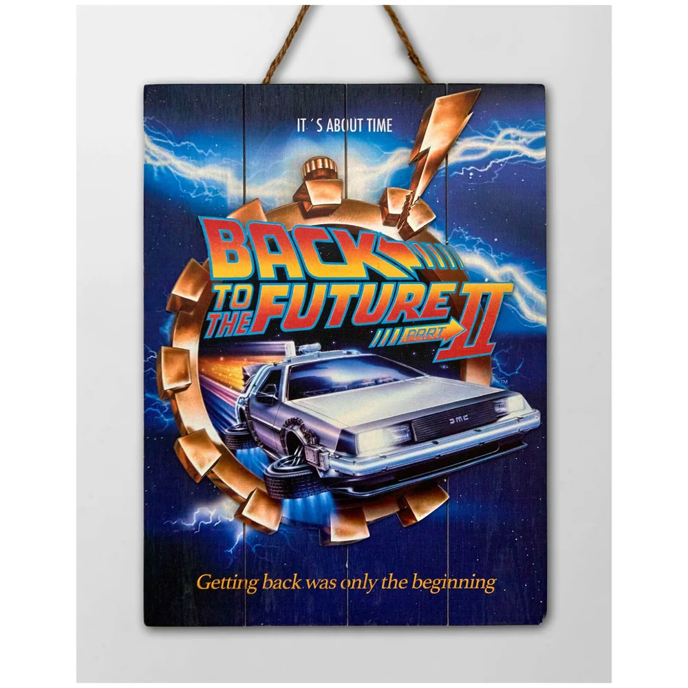 Doctor Collector Back to the Future II WoodArts 3D-Druck Bild 1
