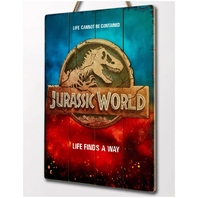 Doctor Collector Jurassic World Life Finds A Way WoodArts 3D-Druck