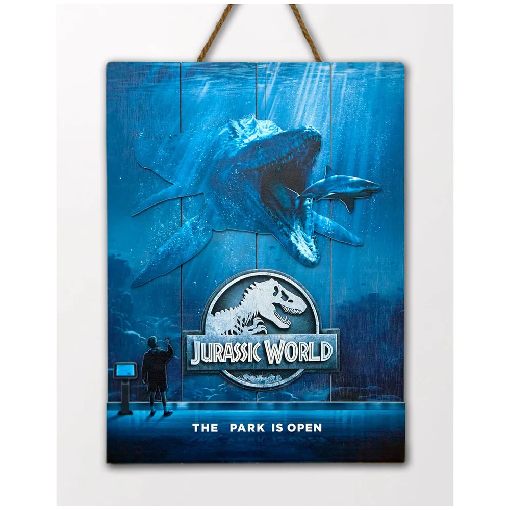 Doctor Collector Jurassic World The Park is Open WoodArts 3D-Druck Bild 1