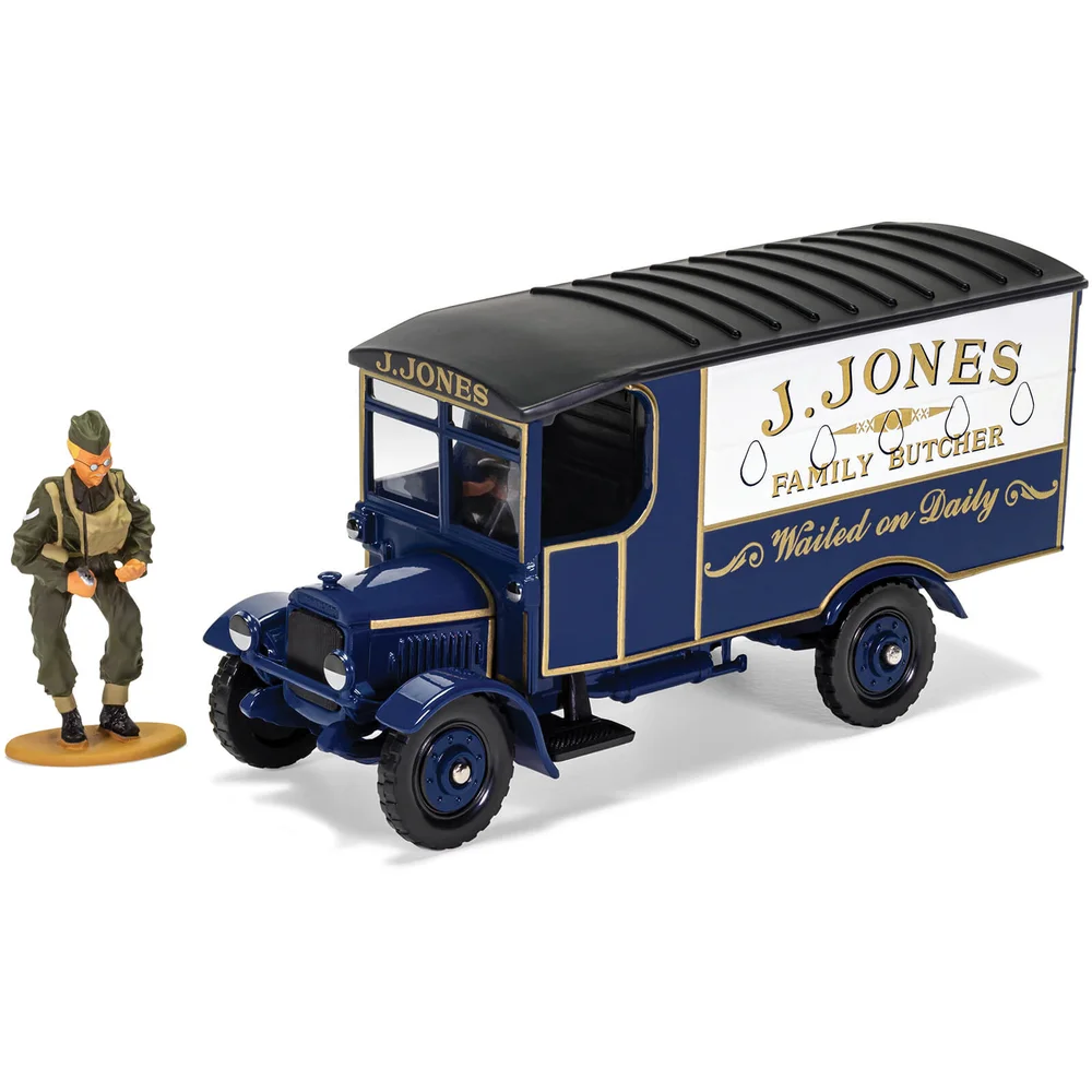 Dads Army TV Series J. Jones Thornycroft Van and Mr Jones Figure Model Set - Scale 1:50 Bild 1