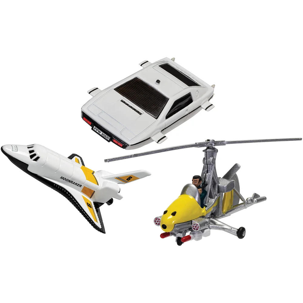 James Bond Collection (Space Shuttle, Little Nellie, Lotus Esprit) Model Set Bild 1