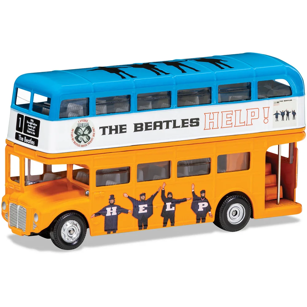 The Beatles London Bus Help! Model Set - Scale 1:64 Bild 1