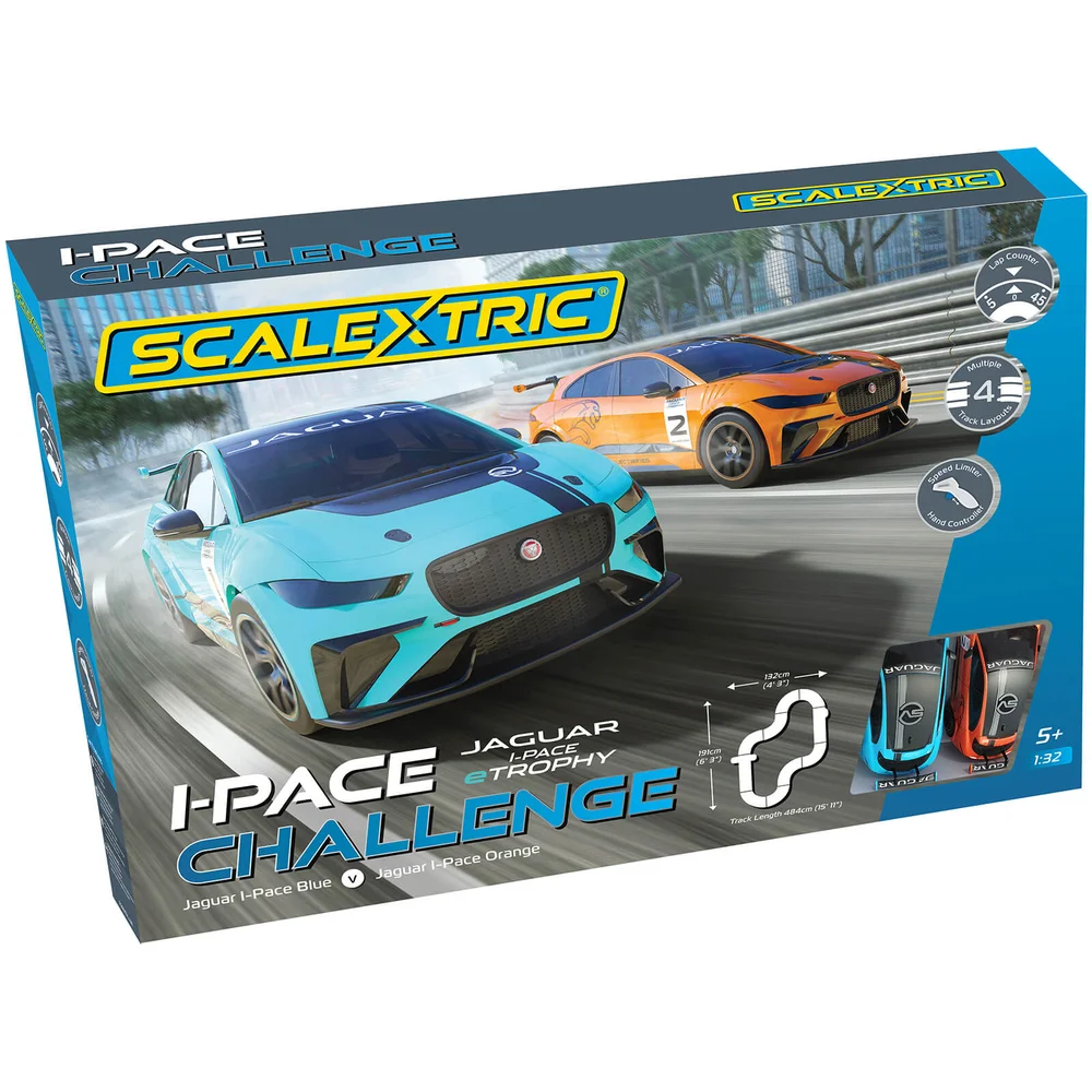 Scalextric I-Pace Challenge (2 x Jaguar I-Pace) Rennset Bild 1