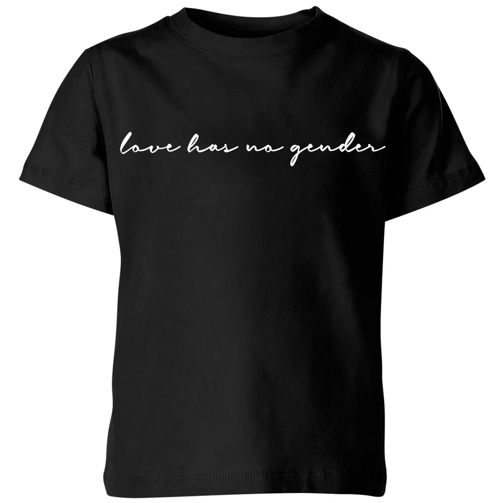 Miss Greedy Love Has No Gender Kids' T-Shirt - Black - 3-4 Jahre Bild 1