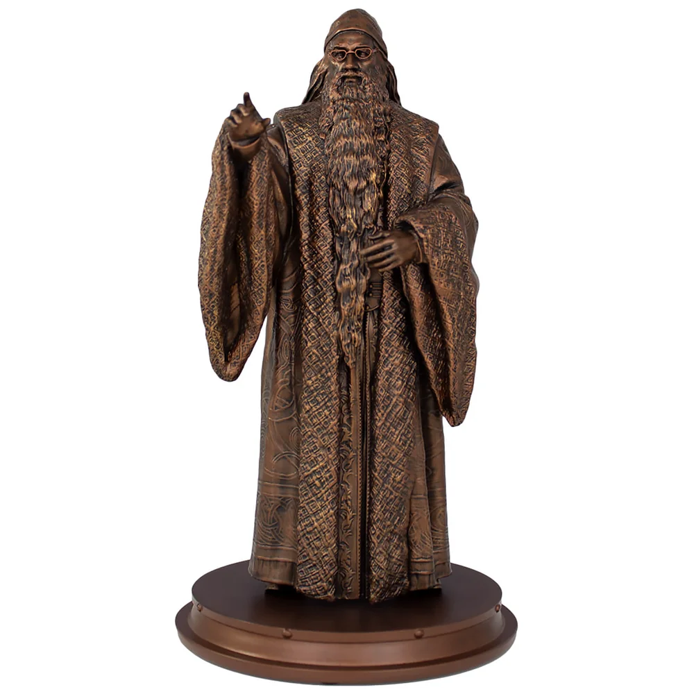 Icon Heroes Harry Potter Albus Dumbledore Richard Harris Faux-Bronze Statue Bild 1
