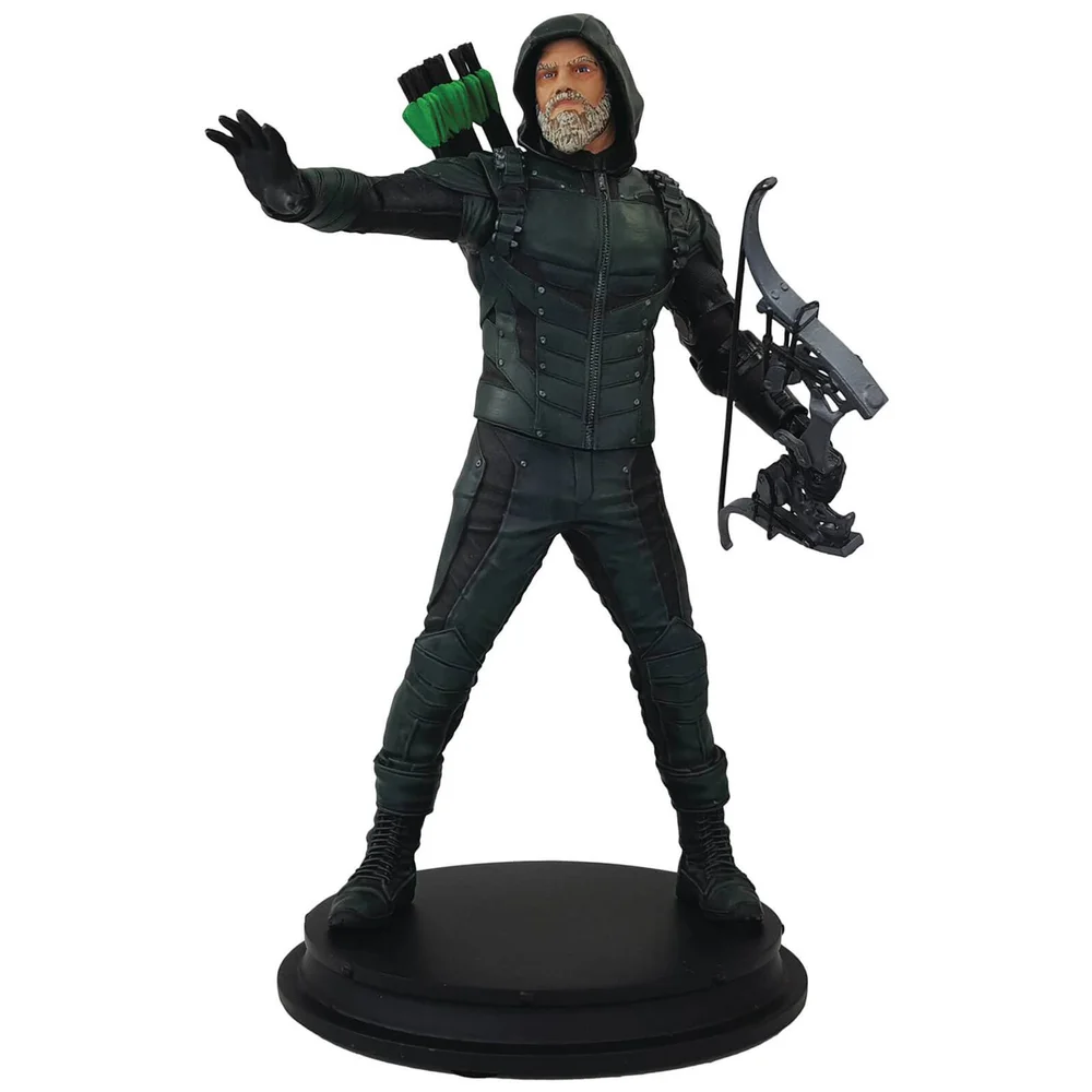Icon Heroes DC Comics Green Arrow TV Star City 2046 Deluxe Statue Bild 1
