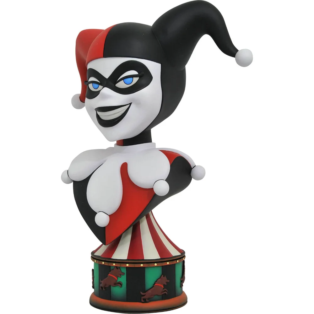 Diamond Select Batman: Die animierte Serie Legenden in 3D Büste im Maßstab 1:2 - Harley Quinn Bild 1