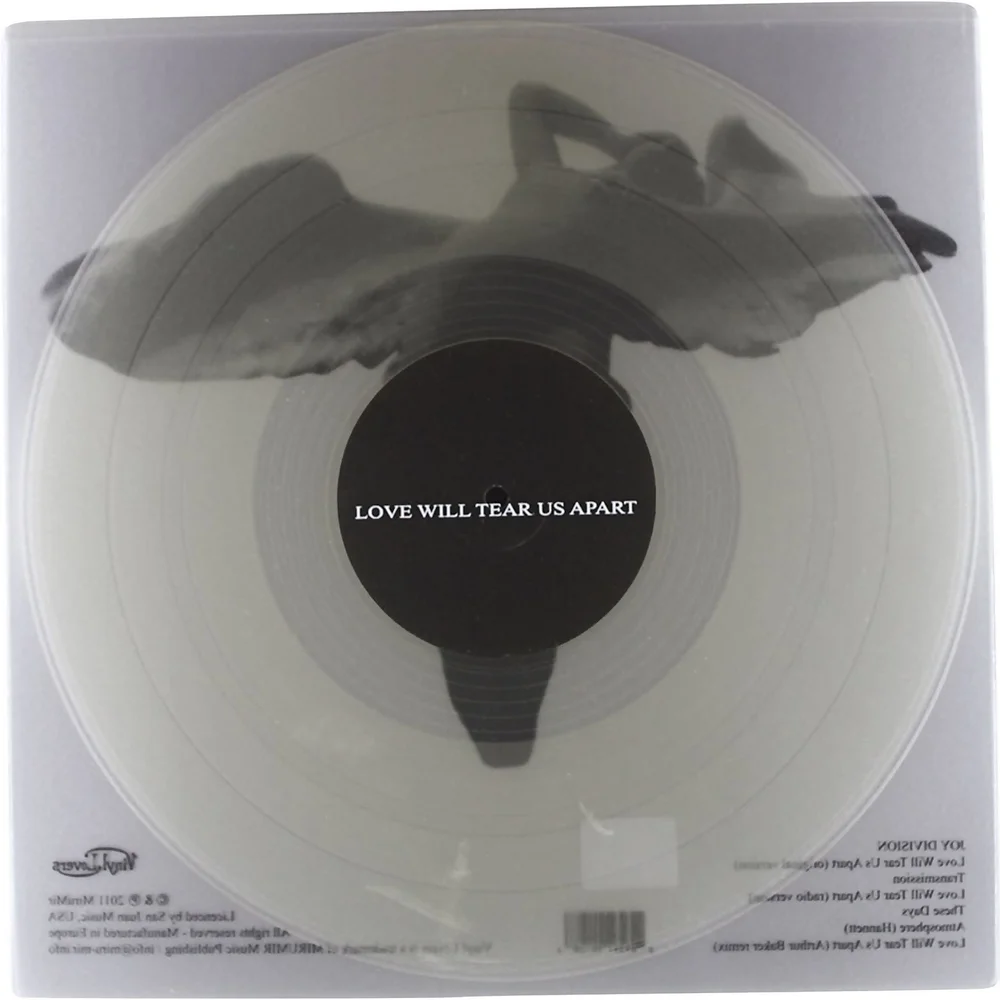 Joy Division - Love Will Tear Us Apart limitierte Auflage transparent 12" Single Bild 1