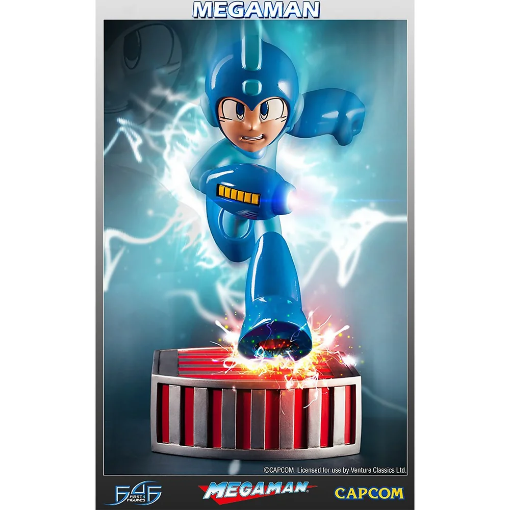 First 4 Figures Megaman (Running Megaman) Harzfiguren Bild 1
