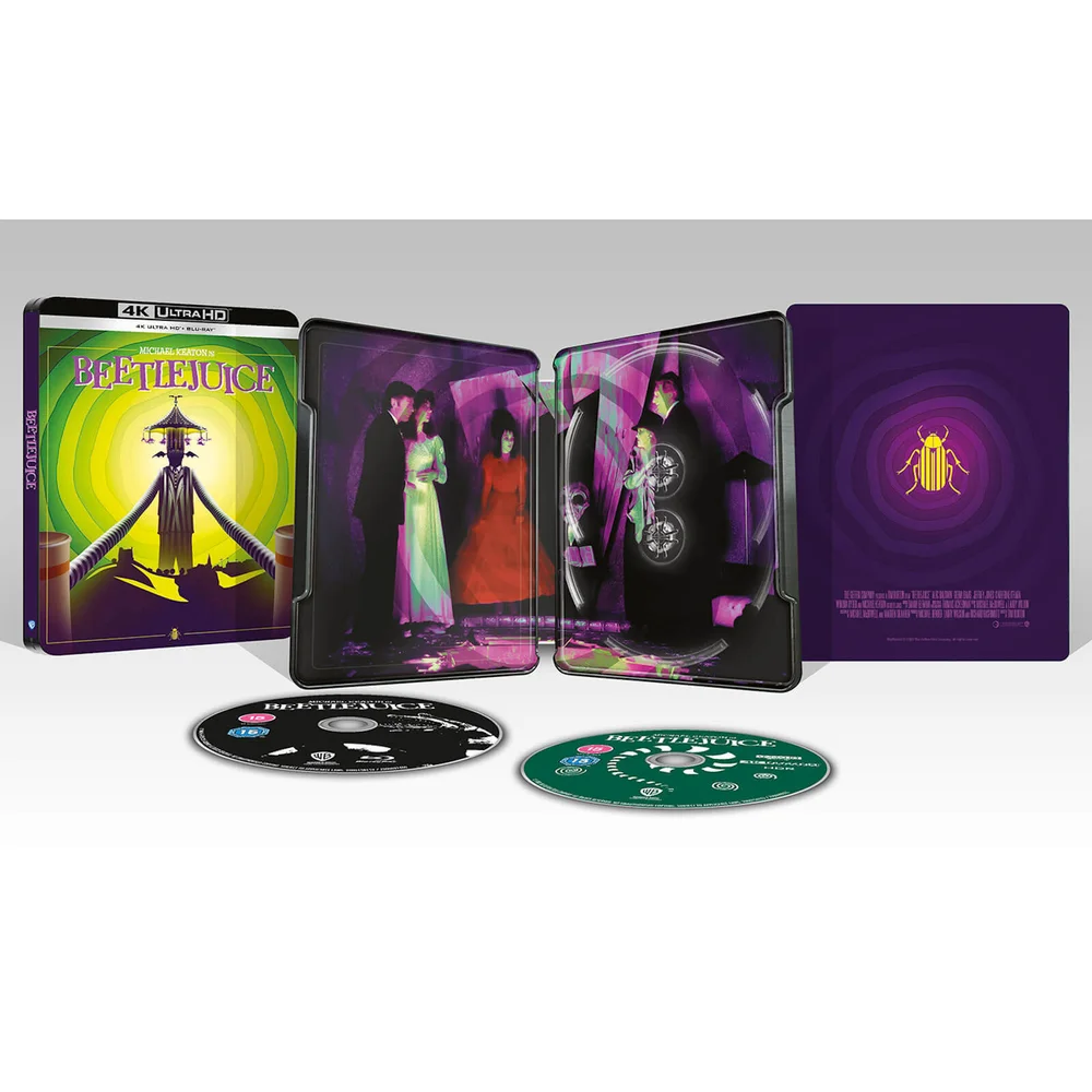 Beetlejuice - Zavvi Exclusive 4K Ultra HD Steelbook (Inklusive 2D Blu-ray) Bild 1