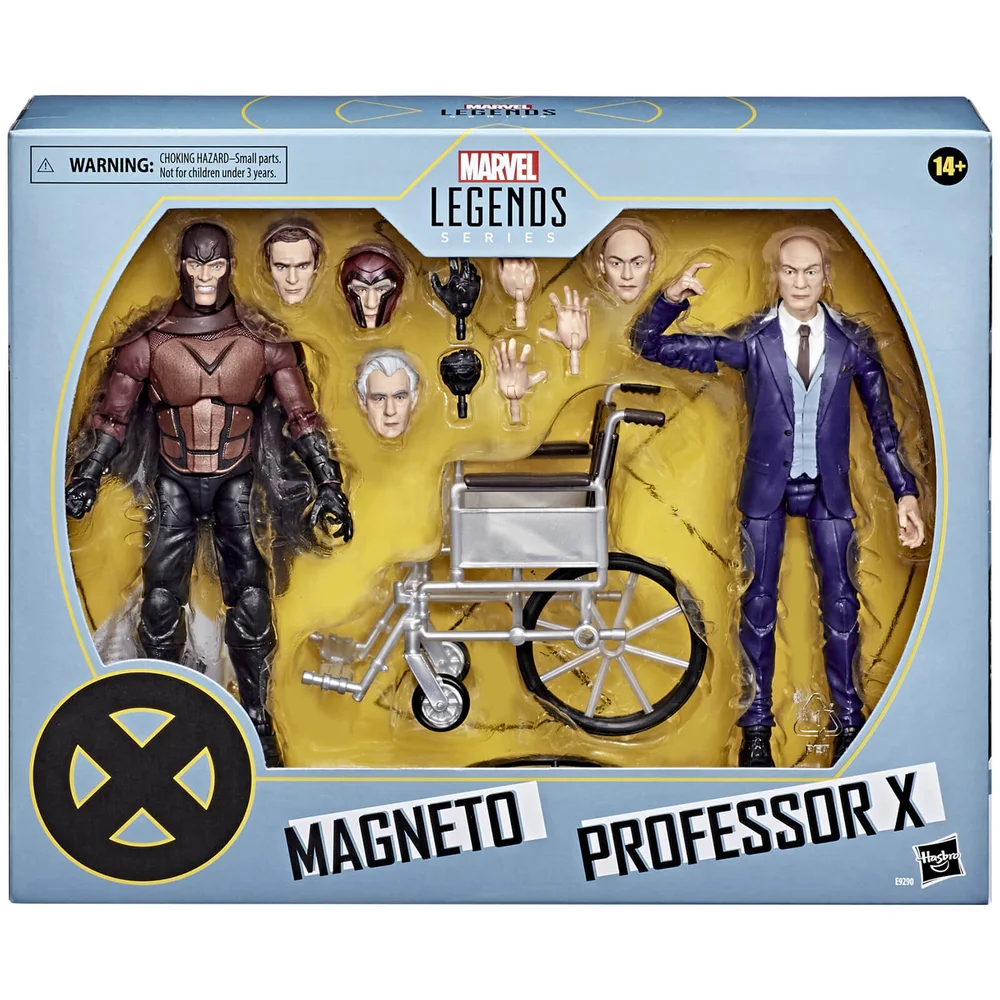 Hasbro Marvel Legends X-Men Magneto und Professor X Actionfiguren-Set Bild 1